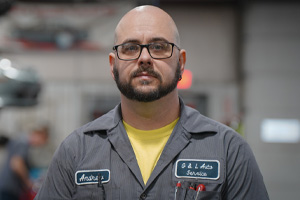 Andrew - Lead Service Technician | Garvin & Lidster Auto Service
